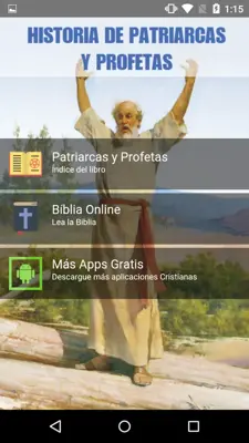 Historia Patriarcas y Profetas android App screenshot 0