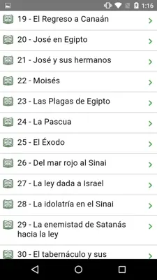 Historia Patriarcas y Profetas android App screenshot 3